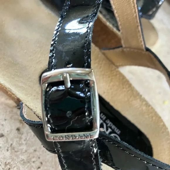 CORDANI Ladies Gene Italian T-Strap Wedge Sandal US 9 - Picture 6 of 8